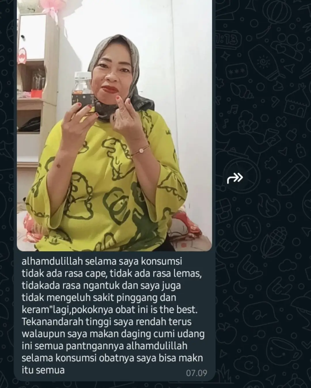 Tidak mudah lemas & capek lagi