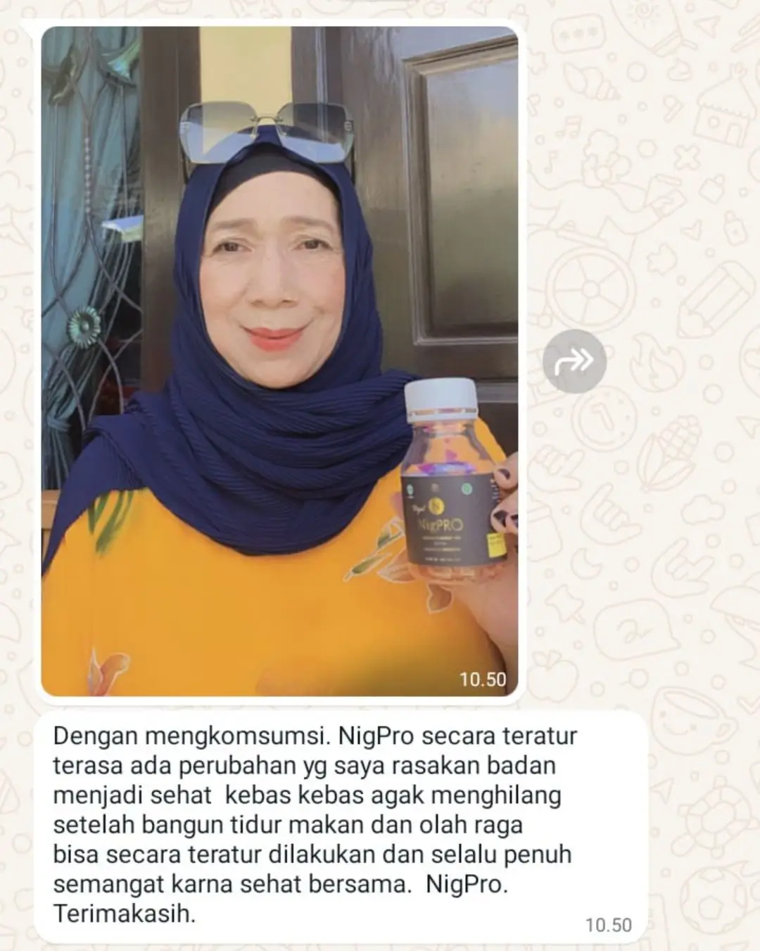 kebah bangun tidur hilang